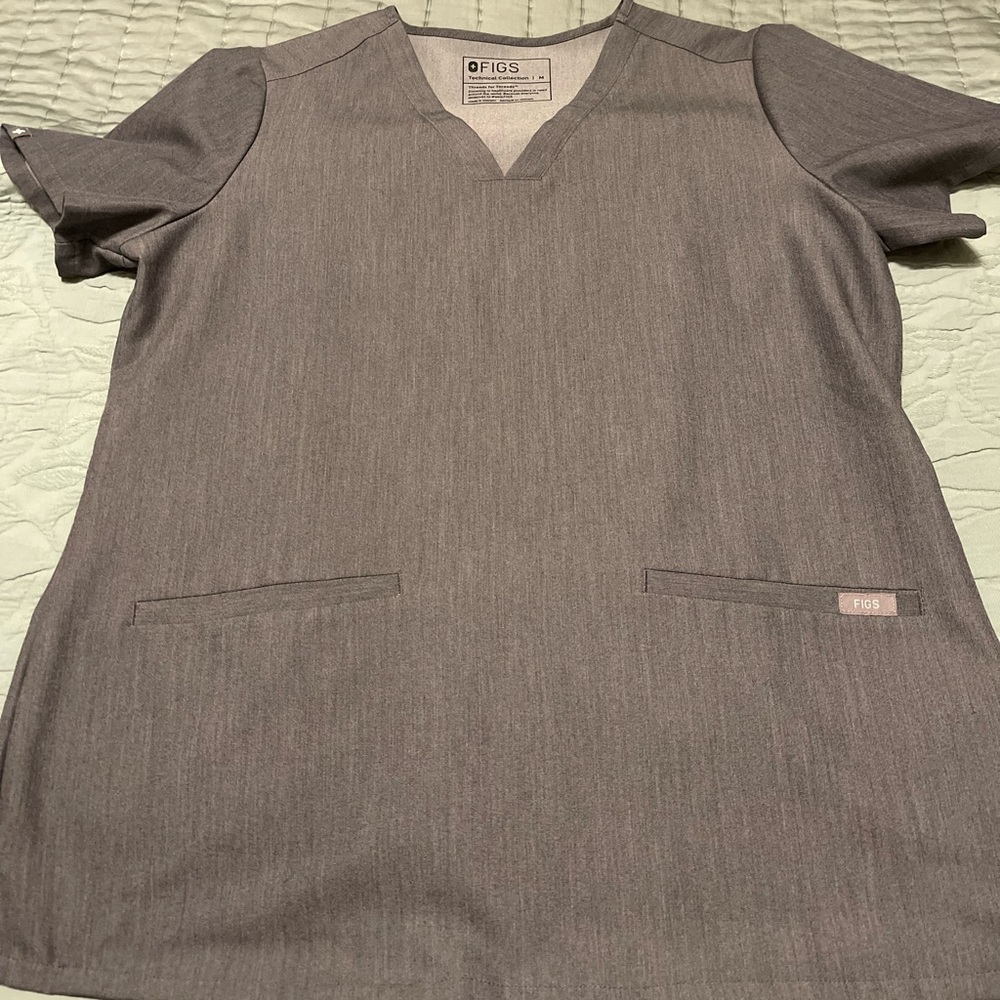 Figs Casma 3 Pocket Graphite Gray M